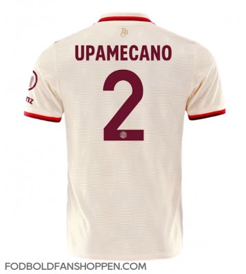 Bayern Munich Dayot Upamecano #2 Tredjetrøje 2024-25 Kortærmet